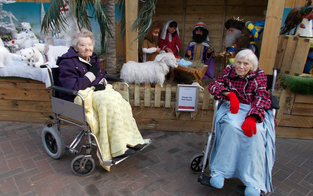 Festive displays and a spin on the ice at Sonya Lodge Residential Care Home