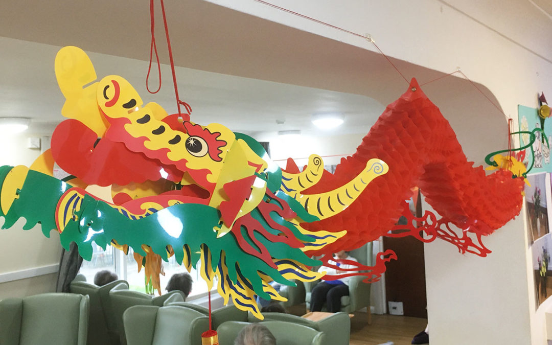 Chinese New Year celebrations at Sonya Lodge Residential Care Home