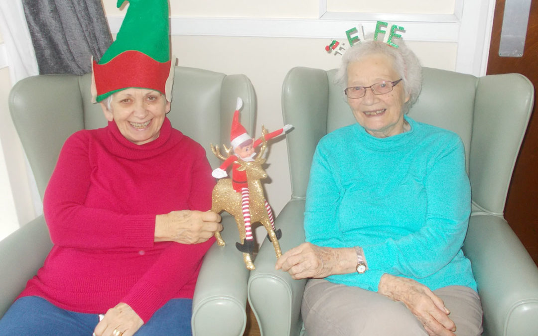 Elf Day fun at Sonya Lodge Residential Care Home