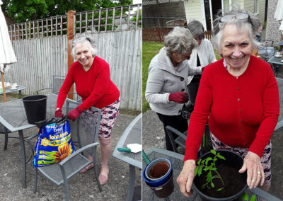 Gardening at Sonya Lodge Residential Care Home 2