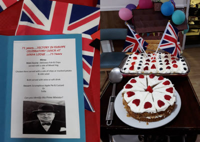 VE Day celebrations at Sonya Lodge Residential Care Home 10
