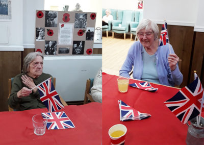 VE Day celebrations at Sonya Lodge Residential Care Home 13