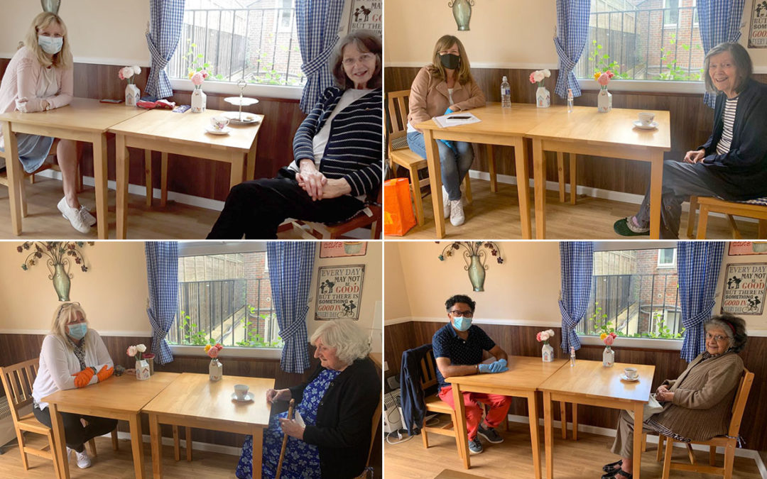 Family visits at Sonya Lodge Residential Care Home