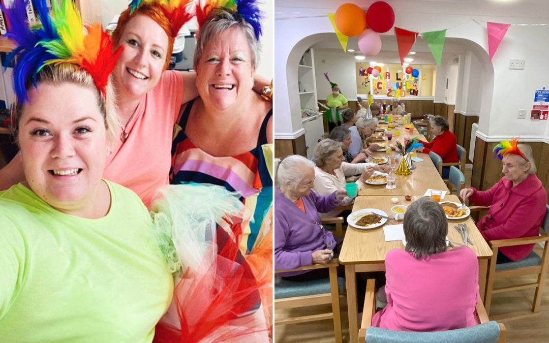 Carnival vibes at Sonya Lodge Residential Care Home