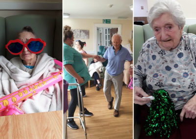 Residents getting in the groove at Sonya Lodge Residential Care Home 2