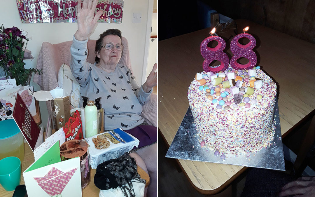Birthday wishes to Eileen at Sonya Lodge Residential Care Home