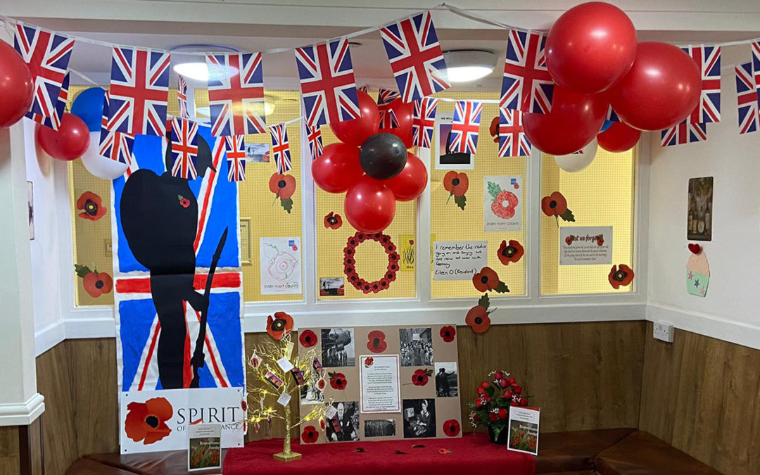 Remembrance Sunday at Sonya Lodge Residential Care Home