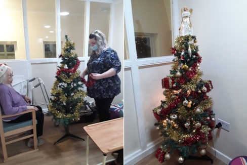 Sonya Lodge Residential Care Home hosting a Christmas Tree Decorating 'Tree Off'