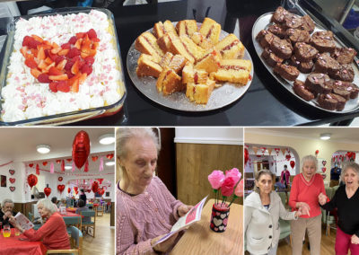 Valentine's treats at Sonya Lodge Residential Care Home