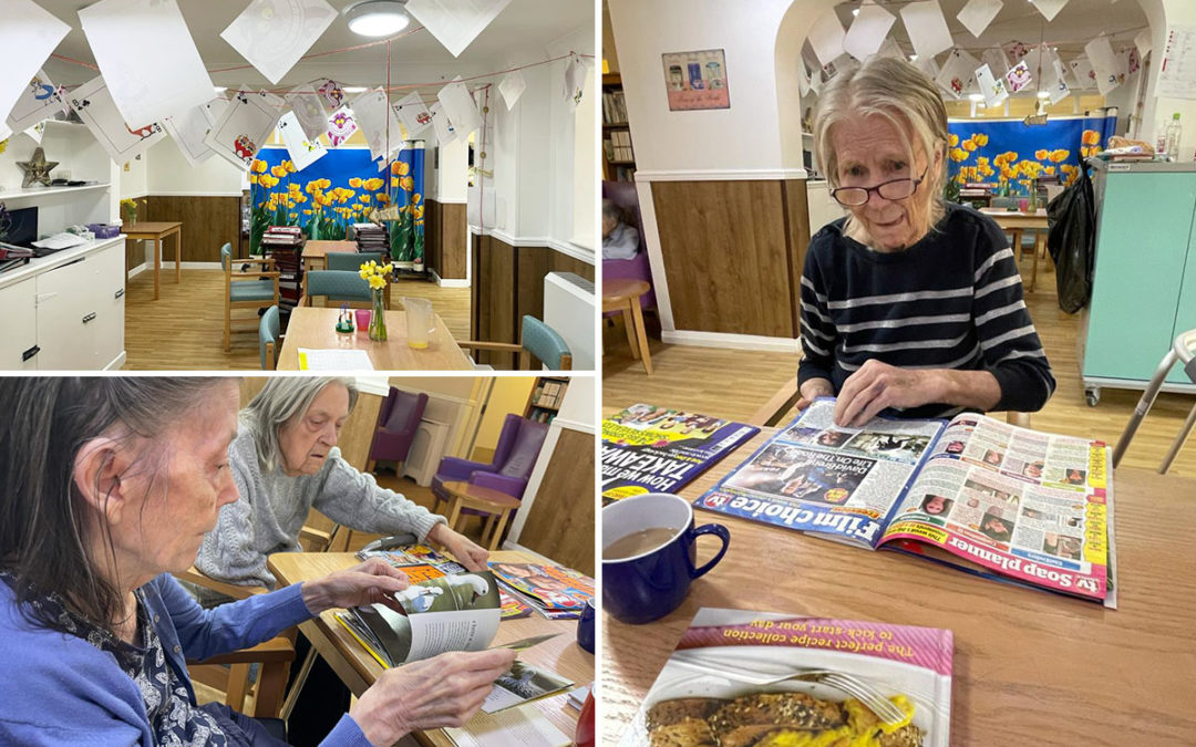 World Book Day fun at Sonya Lodge Residential Care Home