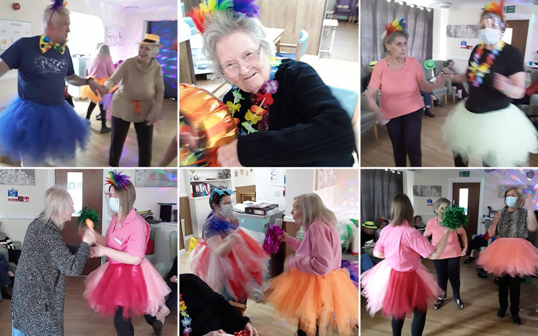 Sonya Lodge Residential Care Home residents and staff hit the dance floor