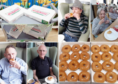 International Doughnut Day at Sonya Lodge Residential Care Home