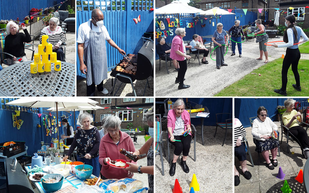 Sports Day fun at Sonya Lodge Residential Care Home
