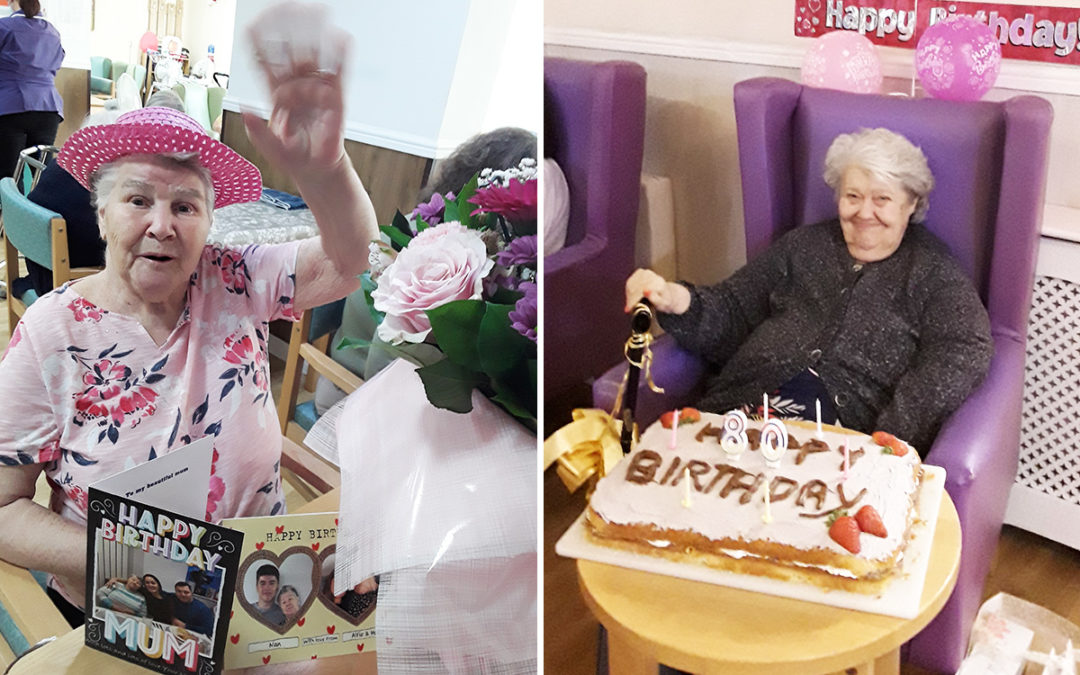 Birthday celebrations for Nina and Ann at Sonya Lodge Residential Care Home