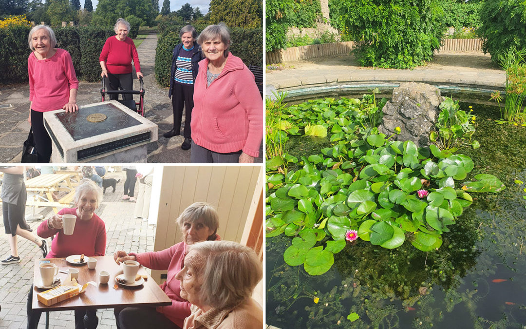 Sonya Lodge Residential Care Home ladies enjoy a trip out to Danson Park