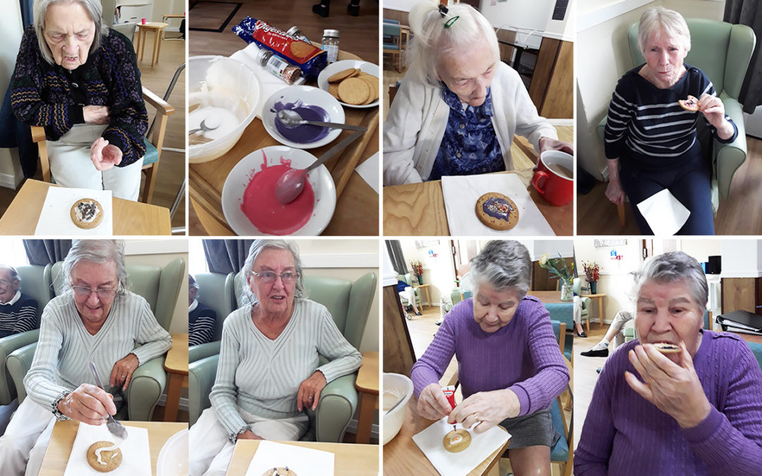 From biscuit art to spooky crafts at Sonya Lodge Residential Care Home
