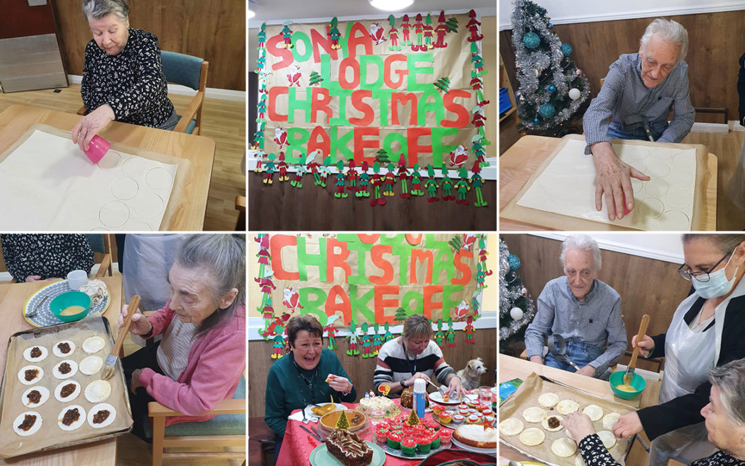 Sonya Lodge Residential Care Home hosts Christmas Bake Off