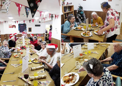 Christmas lunch at Sonya Lodge Residential Care Home