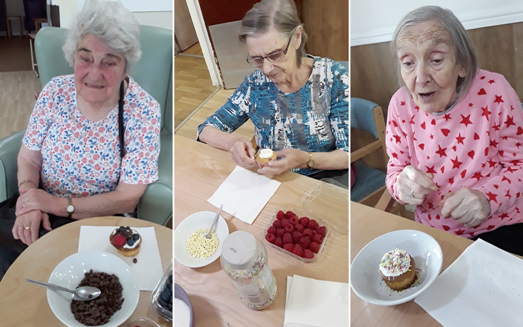 Cupcakes and pancakes at Sonya Lodge Residential Care Home