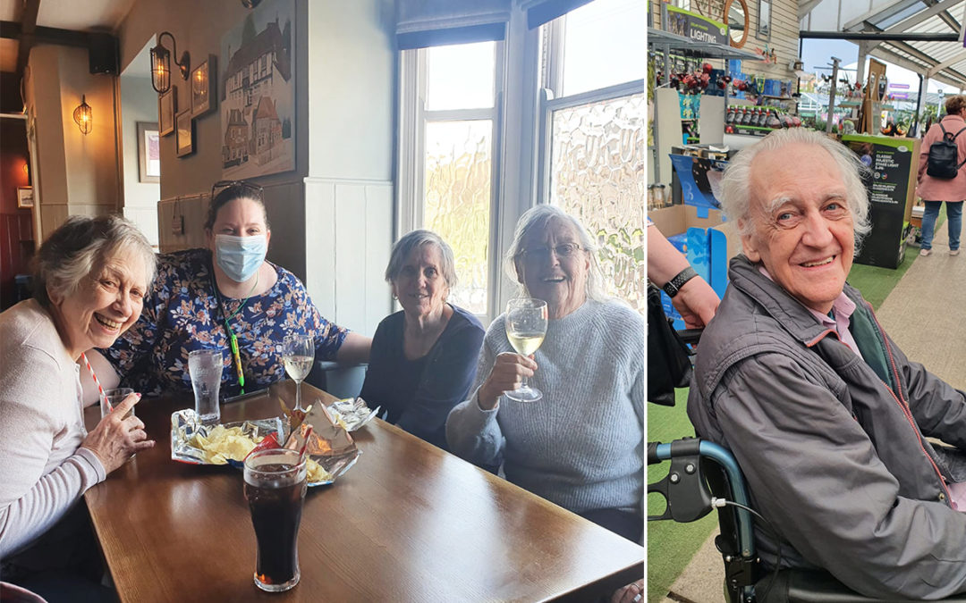 Sonya Lodge Residential Care Home residents enjoy getting out and about