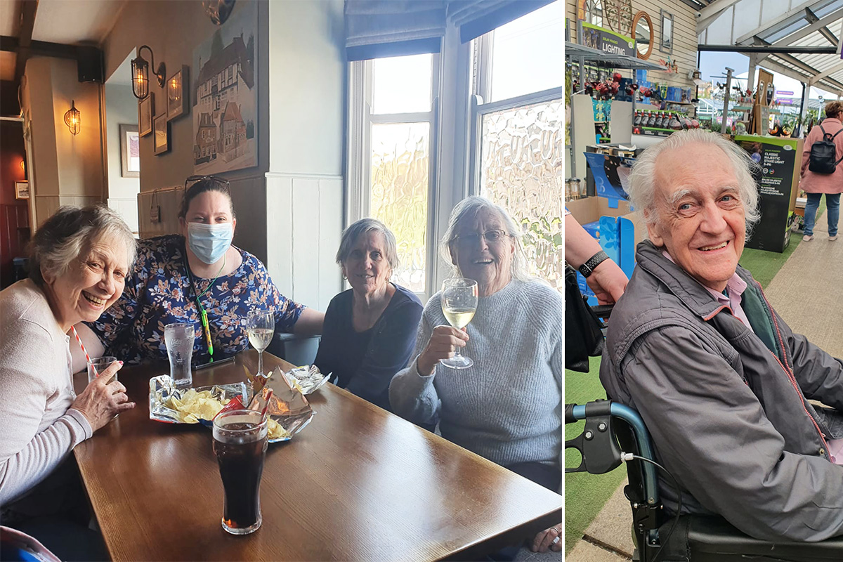 Sonya Lodge Residential Care Home residents enjoy getting out and about