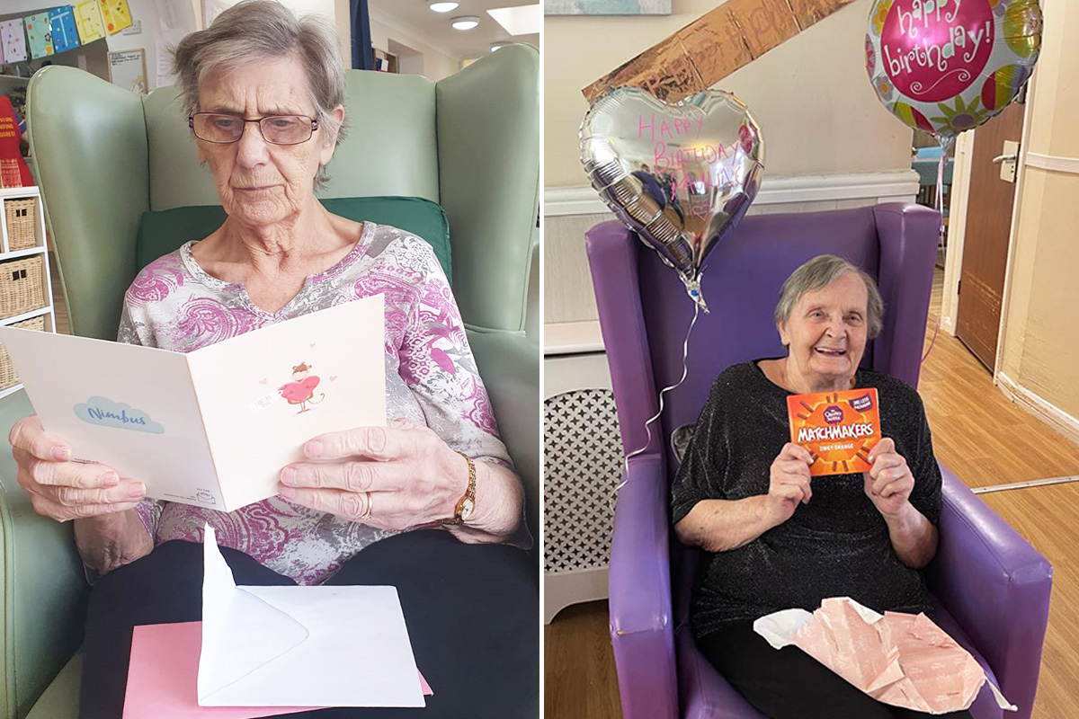 Birthday fun at Sonya Lodge Residential Care Home