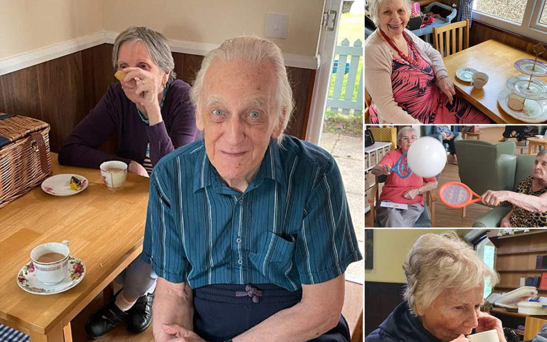 Games and social catch ups at Sonya Lodge Residential Care Home