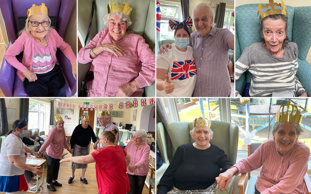 Platinum Jubilee disco and party fun at Sonya Lodge Residential Care Home