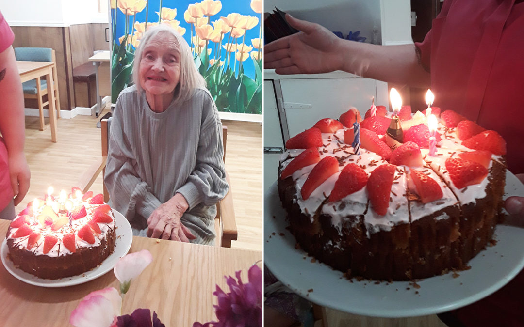 Happy birthday to Kathleen at Sonya Lodge Residential Care Home