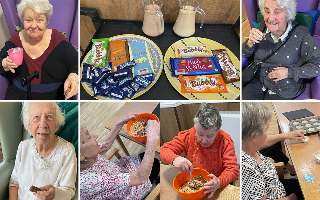 World Chocolate Day at Sonya Lodge Residential Care Home