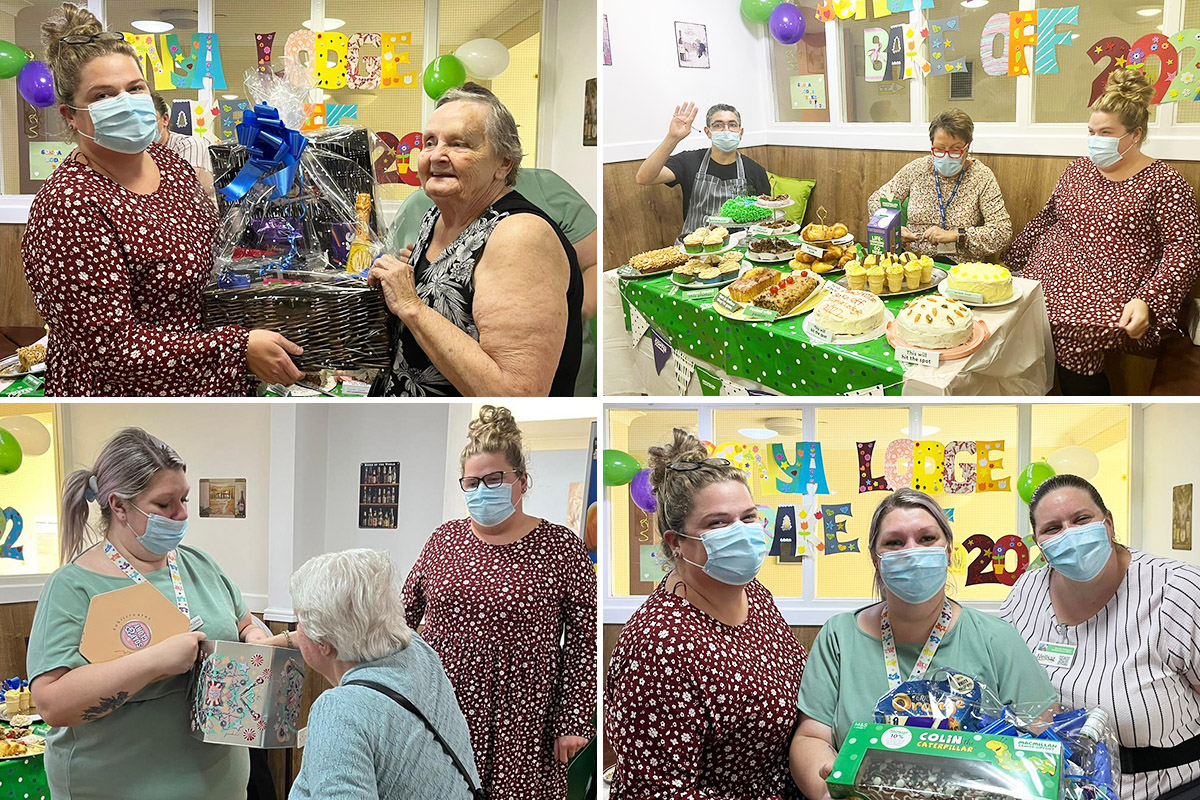 Macmillan fundraiser Bake Off at Sonya Lodge Residential Care Home