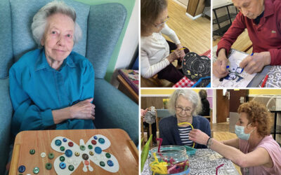 Arts and crafts talents at Sonya Lodge Residential Care Home