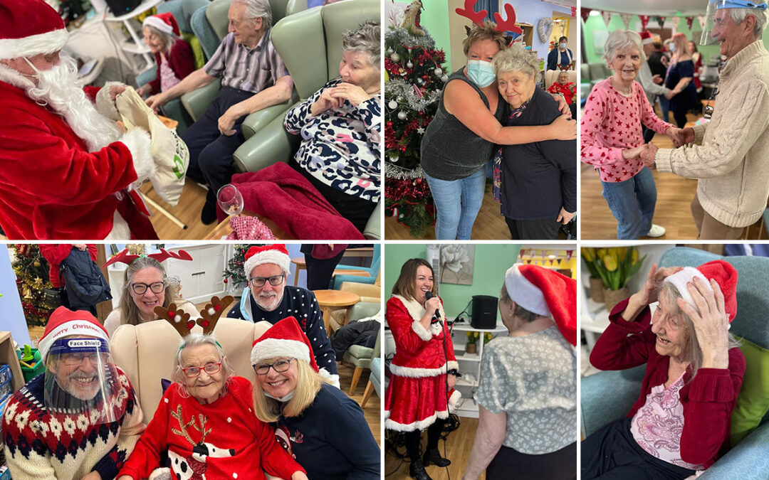 Festive preparations and Christmas party fun at Sonya Lodge Residential Care Home