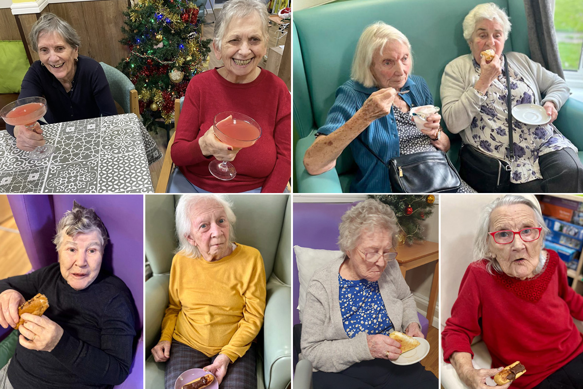 Afternoon tea and mocktails at Sonya Lodge Residential Care Home