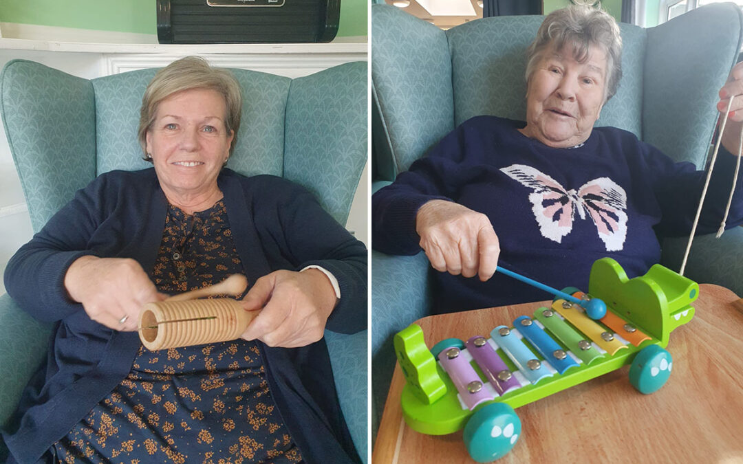 Musical talents at Sonya Lodge Residential Care Home