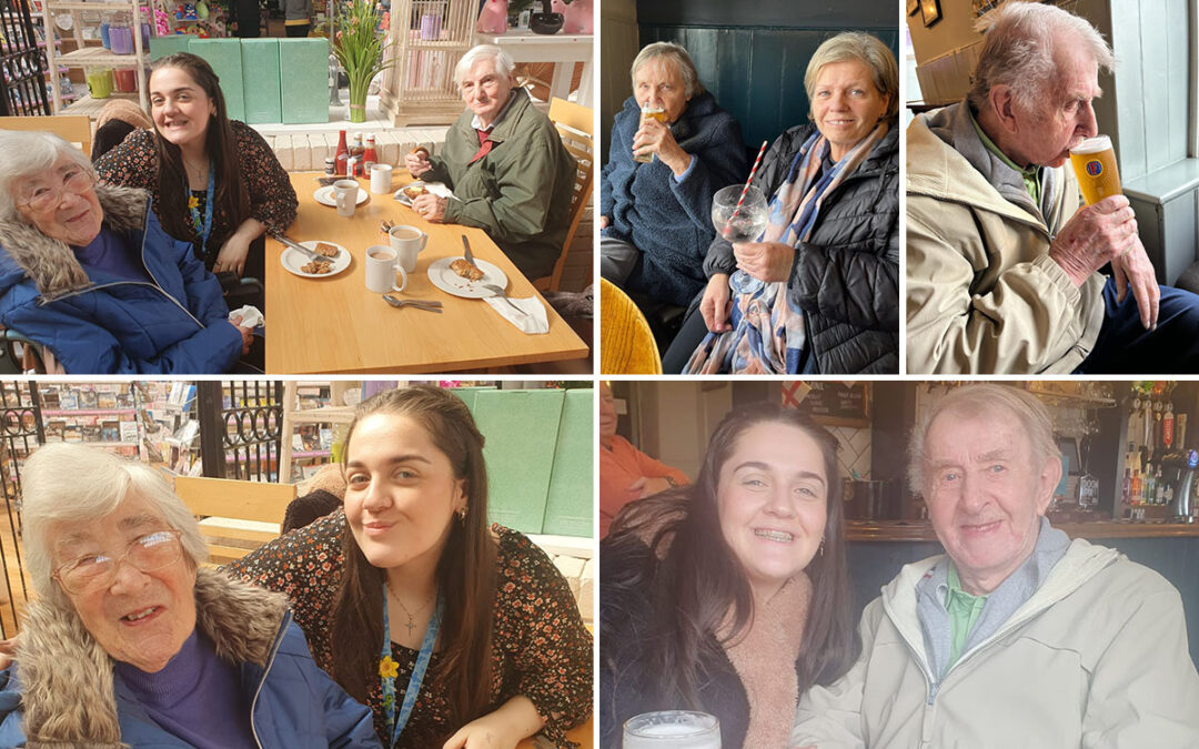 Sonya Lodge Residential Care Home residents enjoy local trips out
