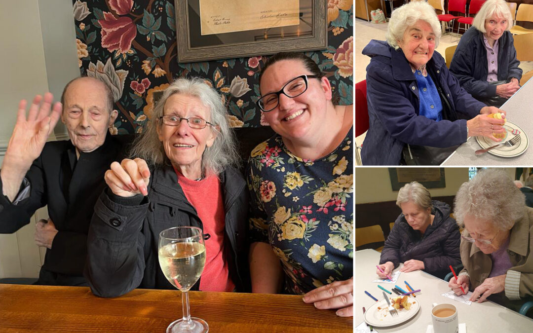 Sonya Lodge Residential Care Home residents enjoy trips to the local community