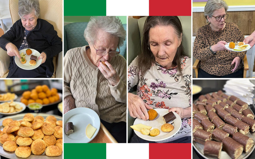 Celebrating Italian National Day at Sonya Lodge Residential Care Home