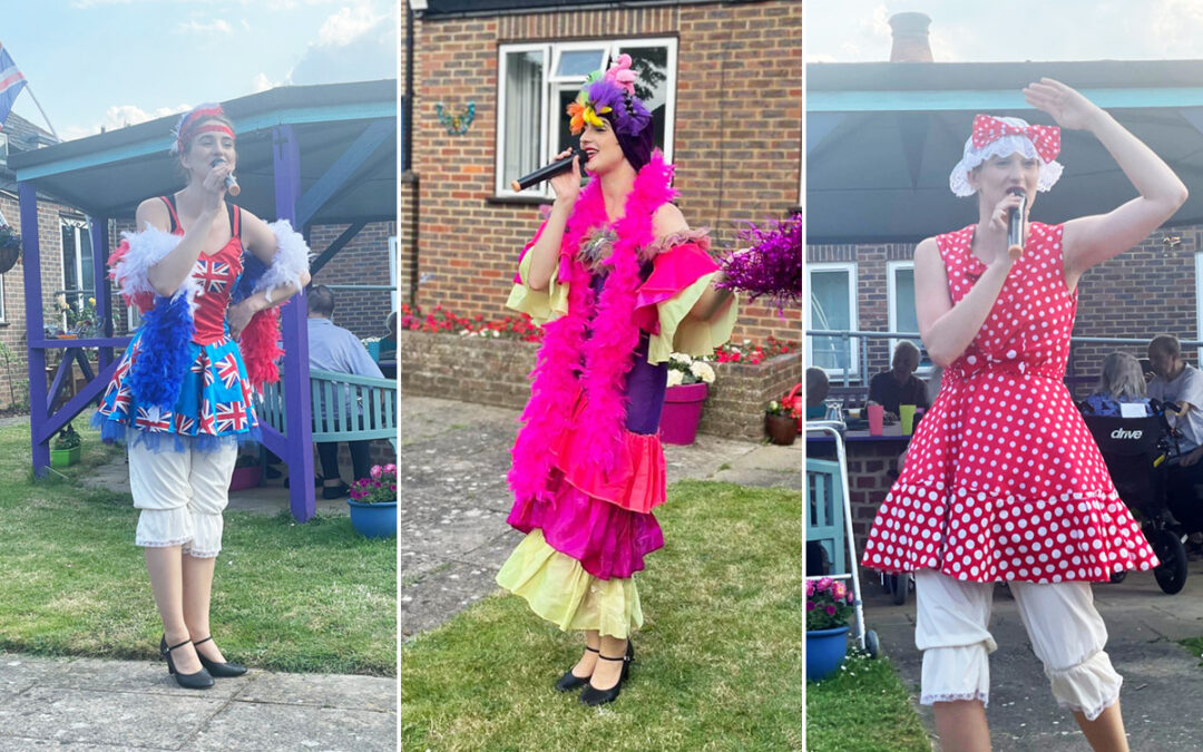 Ship Ahoy garden party at Sonya Lodge Residential Care Home
