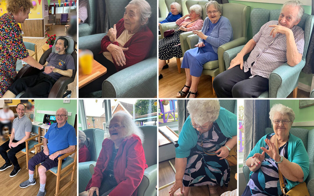 Chair Fitness with Alex at Sonya Lodge Residential Care Home