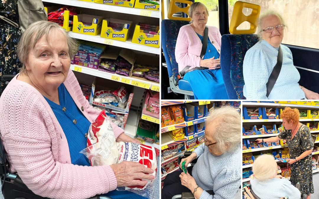 Sonya Lodge Residential Care Home residents enjoy popping out to the shops