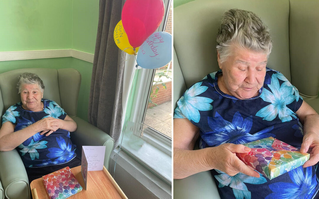 Birthday wishes for Nina at Sonya Lodge Residential Care Home