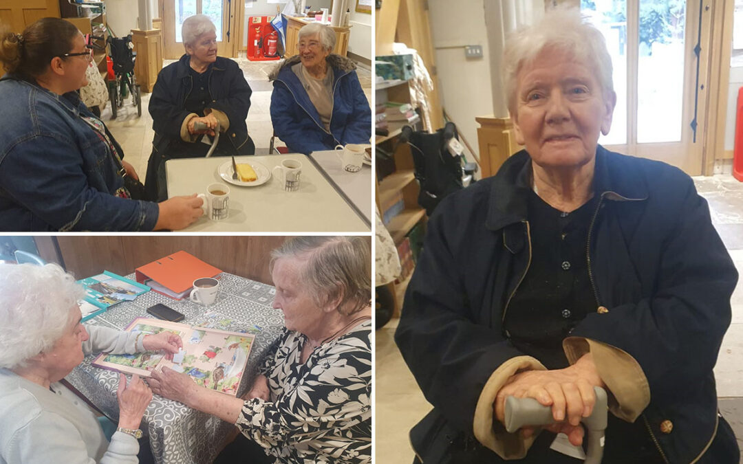 Quality time together at Sonya Lodge Residential Care Home