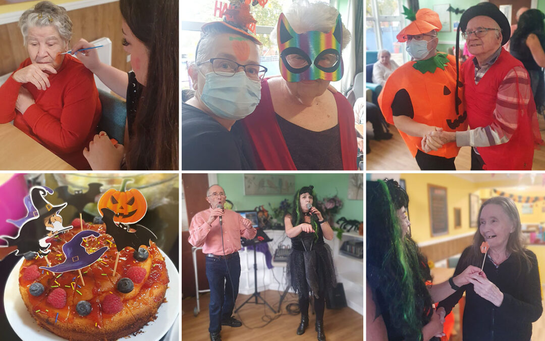 Halloween party fun at Sonya Lodge Residential Care Home