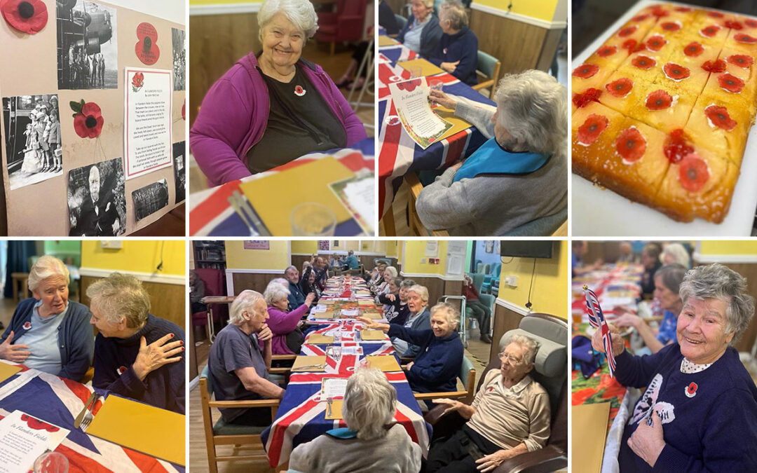 Remembrance Sunday at Sonya Lodge Residential Care Home