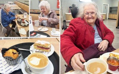 Sonya Lodge Residential Care Home residents take trip to Sainsburys cafe