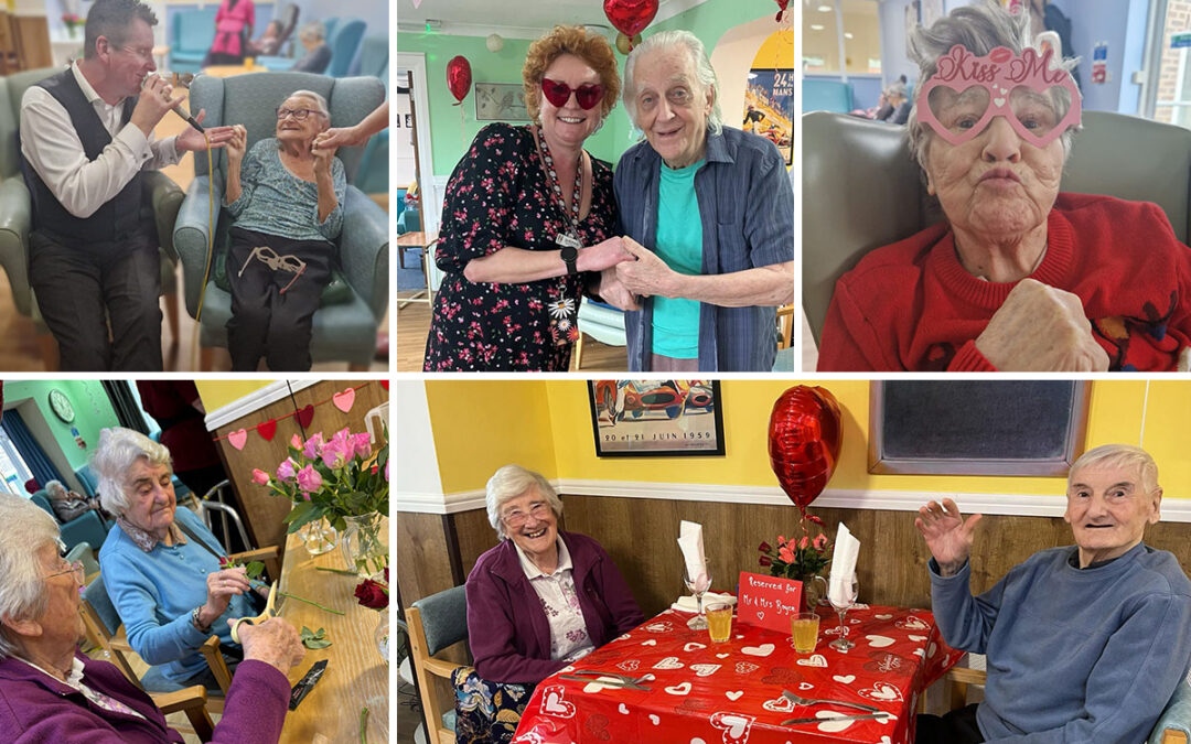 Sonya Lodge Residential Care Home residents feel the love on Valentines Day