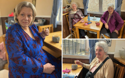 First day of spring at Sonya Lodge Residential Care Home