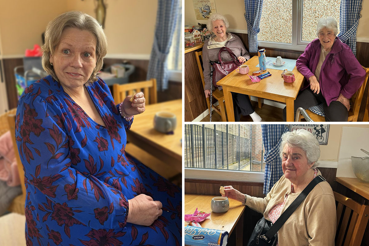 First day of spring at Sonya Lodge Residential Care Home