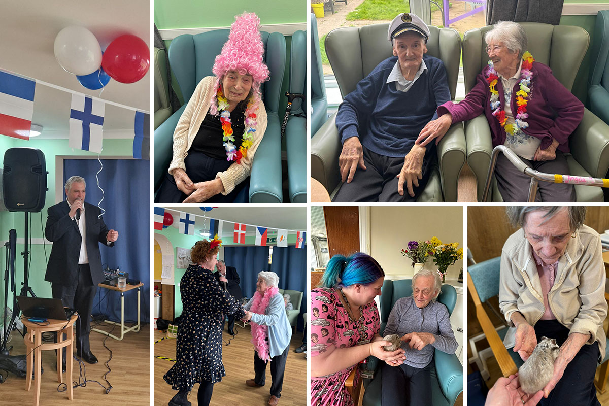 Manic Monday fun at Sonya Lodge Residential Care Home